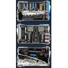 REOBRIX 66038 NHÀ MÁY U-BOAT bộ đồ chơi xếp lắp ráp ghép mô hình SUBMARINE FACTORY 3466 khối
