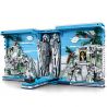 REOBRIX 66039 GIÁ SÁCH CỔNG NHÀ VUA bộ đồ chơi xếp lắp ráp ghép mô hình BOOK OF THE KINGS FANTASY BOOKCASE 3307 khối