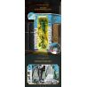 REOBRIX 66039 GIÁ SÁCH CỔNG NHÀ VUA bộ đồ chơi xếp lắp ráp ghép mô hình BOOK OF THE KINGS FANTASY BOOKCASE 3307 khối