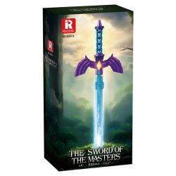 REOBRIX 99014 BẬC THẦY KIẾM bộ đồ chơi xếp lắp ráp ghép mô hình THE SWORD MASTERS 820 khối