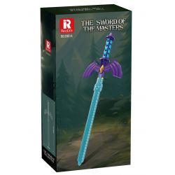 REOBRIX 99014 BẬC THẦY KIẾM bộ đồ chơi xếp lắp ráp ghép mô hình THE SWORD MASTERS 820 khối