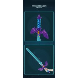 REOBRIX 99014 BẬC THẦY KIẾM bộ đồ chơi xếp lắp ráp ghép mô hình THE SWORD MASTERS 820 khối