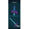 REOBRIX 99014 BẬC THẦY KIẾM bộ đồ chơi xếp lắp ráp ghép mô hình THE SWORD MASTERS 820 khối
