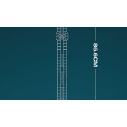 REOBRIX 99014 BẬC THẦY KIẾM bộ đồ chơi xếp lắp ráp ghép mô hình THE SWORD MASTERS 820 khối