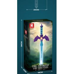 REOBRIX 99014 BẬC THẦY KIẾM bộ đồ chơi xếp lắp ráp ghép mô hình THE SWORD MASTERS 820 khối
