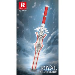 REOBRIX 99015 ĐẠI KIẾM HOÀNG GIA bộ đồ chơi xếp lắp ráp ghép mô hình ROYAL CLAYMORE 981 khối