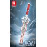 REOBRIX 99015 ĐẠI KIẾM HOÀNG GIA bộ đồ chơi xếp lắp ráp ghép mô hình ROYAL CLAYMORE 981 khối