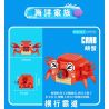 FORANGE FC8136 8136 OCEAN JENGA 6 LOẠI CUA CÁ MẬP NÓC BẠCH TUỘC HỀ RÙA bộ đồ chơi xếp lắp ráp ghép mô hình 646 khối
