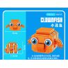 FORANGE FC8136 8136 OCEAN JENGA 6 LOẠI CUA CÁ MẬP NÓC BẠCH TUỘC HỀ RÙA bộ đồ chơi xếp lắp ráp ghép mô hình 646 khối