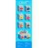 FORANGE FC8136 8136 OCEAN JENGA 6 LOẠI CUA CÁ MẬP NÓC BẠCH TUỘC HỀ RÙA bộ đồ chơi xếp lắp ráp ghép mô hình 646 khối