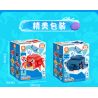 FORANGE FC8136 8136 OCEAN JENGA 6 LOẠI CUA CÁ MẬP NÓC BẠCH TUỘC HỀ RÙA bộ đồ chơi xếp lắp ráp ghép mô hình 646 khối