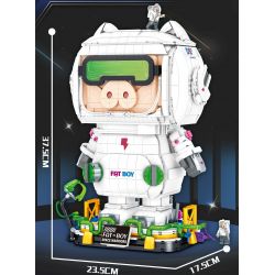 DOUBLE HEIGHT 20812 LỢN KHÔNG GIAN HỢP THỜI TRANG HÀNG VŨ TRỤ bộ đồ chơi xếp lắp ráp ghép mô hình SPACE PIG 2083 khối