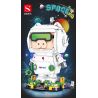 DOUBLE HEIGHT 20812 LỢN KHÔNG GIAN HỢP THỜI TRANG HÀNG VŨ TRỤ bộ đồ chơi xếp lắp ráp ghép mô hình SPACE PIG 2083 khối