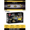 GAOMISI T4035 4035 BA ROBOT BIẾN HÌNH MÀU VÀNG bộ đồ chơi xếp lắp ráp ghép mô hình Technic THREE VARIABLE Kỹ Thuật Công Nghệ Cao Mô Hình Phương Tiện 632 khối