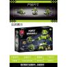 GAOMISI T4036 4036 BA ROBOT BIẾN HÌNH MÀU XANH LÁ CÂY bộ đồ chơi xếp lắp ráp ghép mô hình Technic THREE VARIABLE Kỹ Thuật Công Nghệ Cao Mô Hình Phương Tiện 856 khối
