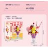 JAKI JK6206 6206 CỬA HÀNG KEM DAVID XIONG YUANQI CÚP RỪNG MATCHA bộ đồ chơi xếp lắp ráp ghép mô hình