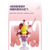 JAKI JK6207 6207 CỬA HÀNG KEM DAVID XIONG YUANQI CỐC BẬT LÊN DỪA bộ đồ chơi xếp lắp ráp ghép mô hình