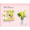 JAKI JK6207 6207 CỬA HÀNG KEM DAVID XIONG YUANQI CỐC BẬT LÊN DỪA bộ đồ chơi xếp lắp ráp ghép mô hình