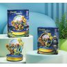 ZHEGAO 623006 HỘP NHẠC HƯỚNG DƯƠNG BẦU TRỜI ĐẦY SAO bộ đồ chơi xếp lắp ráp ghép mô hình STARRY SKY SUNFLOWER 737 khối