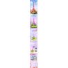 ZHEGAO 663010 THÁP EIFFEL ÂM NHẠC bộ đồ chơi xếp lắp ráp ghép mô hình MUSIC PARIS TOWER 720 khối