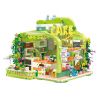 ZHEGAO 612009 CỬA HÀNG BÁNH CHUN YUN bộ đồ chơi xếp lắp ráp ghép mô hình 1131 khối