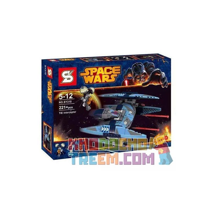 NOT Lego VULTURE DROID 75041 SHENG YUAN SY SY310 xếp lắp ráp ghép mô hình CẦN DỊCH KỀN DROID Star Wars Chiến Tranh Giữa Các Vì Sao 205 khối