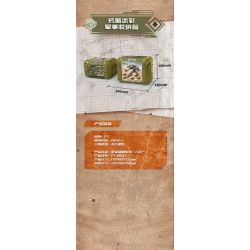 F5 C0001 0001 MÁY BIẾN HÌNH LAND TYRANT GOD OF WAR (SIX-IN-ONE) bộ đồ chơi xếp lắp ráp ghép mô hình Military Army Quân Sự Bộ Đội