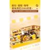 JAKI JK6218 6218 TIỆM BÁNH CỦA DAVID BEAR bộ đồ chơi xếp lắp ráp ghép mô hình BEAR DAVID'S BAKERY