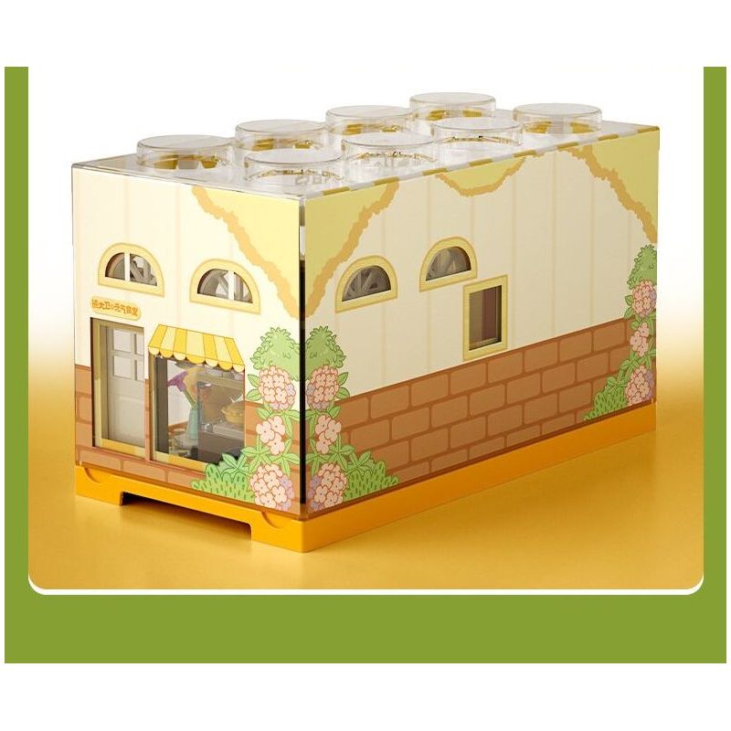 JAKI JK6218 6218 TIỆM BÁNH CỦA DAVID BEAR bộ đồ chơi xếp lắp ráp ghép mô hình BEAR DAVID'S BAKERY