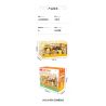 JAKI JK6218 6218 TIỆM BÁNH CỦA DAVID BEAR bộ đồ chơi xếp lắp ráp ghép mô hình BEAR DAVID'S BAKERY