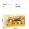 JAKI JK6218 6218 TIỆM BÁNH CỦA DAVID BEAR bộ đồ chơi xếp lắp ráp ghép mô hình BEAR DAVID'S BAKERY