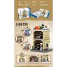 ZHEGAO LZ8287 8287 PHỐ CỔ TRUNG HOA DÂN QUỐC CỬA HÀNG TIỆN LỢI bộ đồ chơi xếp lắp ráp ghép mô hình MINI MART 1014 khối