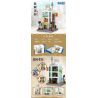 ZHEGAO LZ8290 8290 PHỐ CỔ CỦA TRUNG HOA DÂN QUỐC CỬA HÀNG CẦM ĐỒ bộ đồ chơi xếp lắp ráp ghép mô hình PAWNSHOP 909 khối
