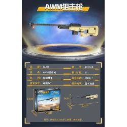 GUDI 40304 CHAOJI ELITE SCAR SÚNG TRƯỜNG TẤN CÔNG 8 TỔ HỢP bộ đồ chơi xếp lắp ráp ghép mô hình Military Army SOF COMBAT ASSAULT RIFLE Quân Sự Bộ Đội 815 khối