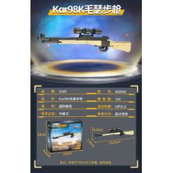 GUDI 40304 CHAOJI ELITE SCAR SÚNG TRƯỜNG TẤN CÔNG 8 TỔ HỢP bộ đồ chơi xếp lắp ráp ghép mô hình Military Army SOF COMBAT ASSAULT RIFLE Quân Sự Bộ Đội 815 khối