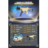 GUDI 40304 CHAOJI ELITE SCAR SÚNG TRƯỜNG TẤN CÔNG 8 TỔ HỢP bộ đồ chơi xếp lắp ráp ghép mô hình Military Army SOF COMBAT ASSAULT RIFLE Quân Sự Bộ Đội 815 khối