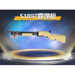 GUDI 40304 CHAOJI ELITE SCAR SÚNG TRƯỜNG TẤN CÔNG 8 TỔ HỢP bộ đồ chơi xếp lắp ráp ghép mô hình Military Army SOF COMBAT ASSAULT RIFLE Quân Sự Bộ Đội 815 khối