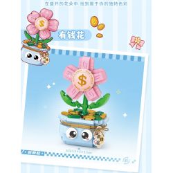 LOZ 8839 8840 8841 8842 CHẬU CÂY TRỒNG BẰNG ĐẦU NGÓN TAY bộ đồ chơi xếp lắp ráp ghép mô hình 1480 khối