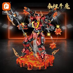 FORANGE FC1520 1520 HÀNH TRÌNH VỀ PHƯƠNG TÂY MECHA TITAN BULL DEMON bộ đồ chơi xếp lắp ráp ghép mô hình 1776 khối
