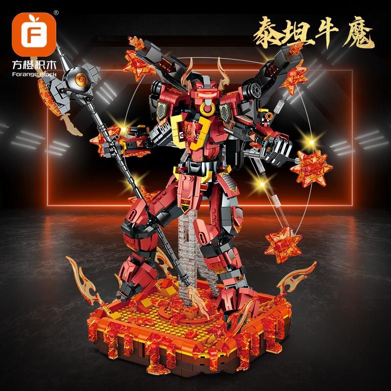 FORANGE FC1520 1520 HÀNH TRÌNH VỀ PHƯƠNG TÂY MECHA TITAN BULL DEMON bộ đồ chơi xếp lắp ráp ghép mô hình 1776 khối