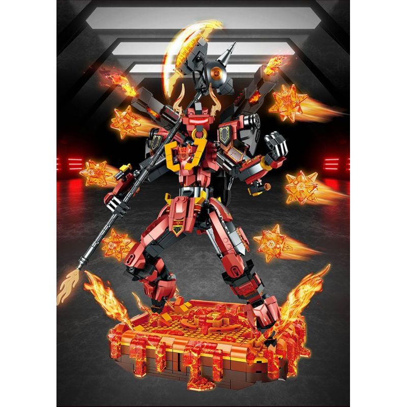 FORANGE FC1520 1520 HÀNH TRÌNH VỀ PHƯƠNG TÂY MECHA TITAN BULL DEMON bộ đồ chơi xếp lắp ráp ghép mô hình 1776 khối