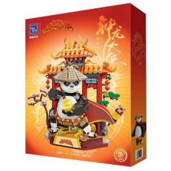 PANTASY 86509 KUNG FU PANDA 4 CHIẾN BINH RỒNG bộ đồ chơi xếp lắp ráp ghép mô hình Movie & Game Phim Và Trò Chơi 1269 khối