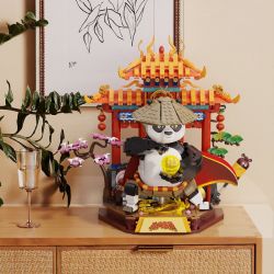 PANTASY 86509 KUNG FU PANDA 4 CHIẾN BINH RỒNG bộ đồ chơi xếp lắp ráp ghép mô hình Movie & Game Phim Và Trò Chơi 1269 khối
