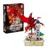 DK 7031 VỆ BINH RỒNG TRẬN CHIẾN THÁP PHÙ THỦY bộ đồ chơi xếp lắp ráp ghép mô hình DRAGON & GUARD BATTLE OF THE WITCH TOWER 927 khối