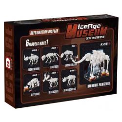 DK 5027 BẢO TÀNG KỶ BĂNG HÀ bộ đồ chơi xếp lắp ráp ghép mô hình Creator ICEAGE MUSEUM Sáng Tạo 928 khối
