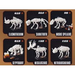 DK 5027 BẢO TÀNG KỶ BĂNG HÀ bộ đồ chơi xếp lắp ráp ghép mô hình Creator ICEAGE MUSEUM Sáng Tạo 928 khối