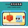DK 5017 BẢNG ĐIỀU KHIỂN TRÒ CHƠI RẮN bộ đồ chơi xếp lắp ráp ghép mô hình SNAKE GAMECONSOLE 800 khối