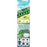 Kazi KY98276 98276 ĐƯỜNG SẮT CAO TỐC HULK bộ đồ chơi xếp lắp ráp ghép mô hình City HULK HIGH SPEED RAIL Thành Phố 431 khối