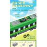Kazi KY98276 98276 ĐƯỜNG SẮT CAO TỐC HULK bộ đồ chơi xếp lắp ráp ghép mô hình City HULK HIGH SPEED RAIL Thành Phố 431 khối