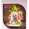WEILE CREATION 6018 NHÀ THANH LONG bộ đồ chơi xếp lắp ráp ghép mô hình FAIRY TALE TOWN DRAGON FRUIT HOUSE 799 khối